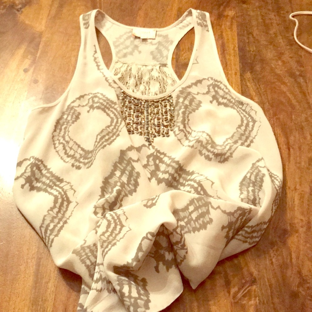 Beautiful top with lace back
